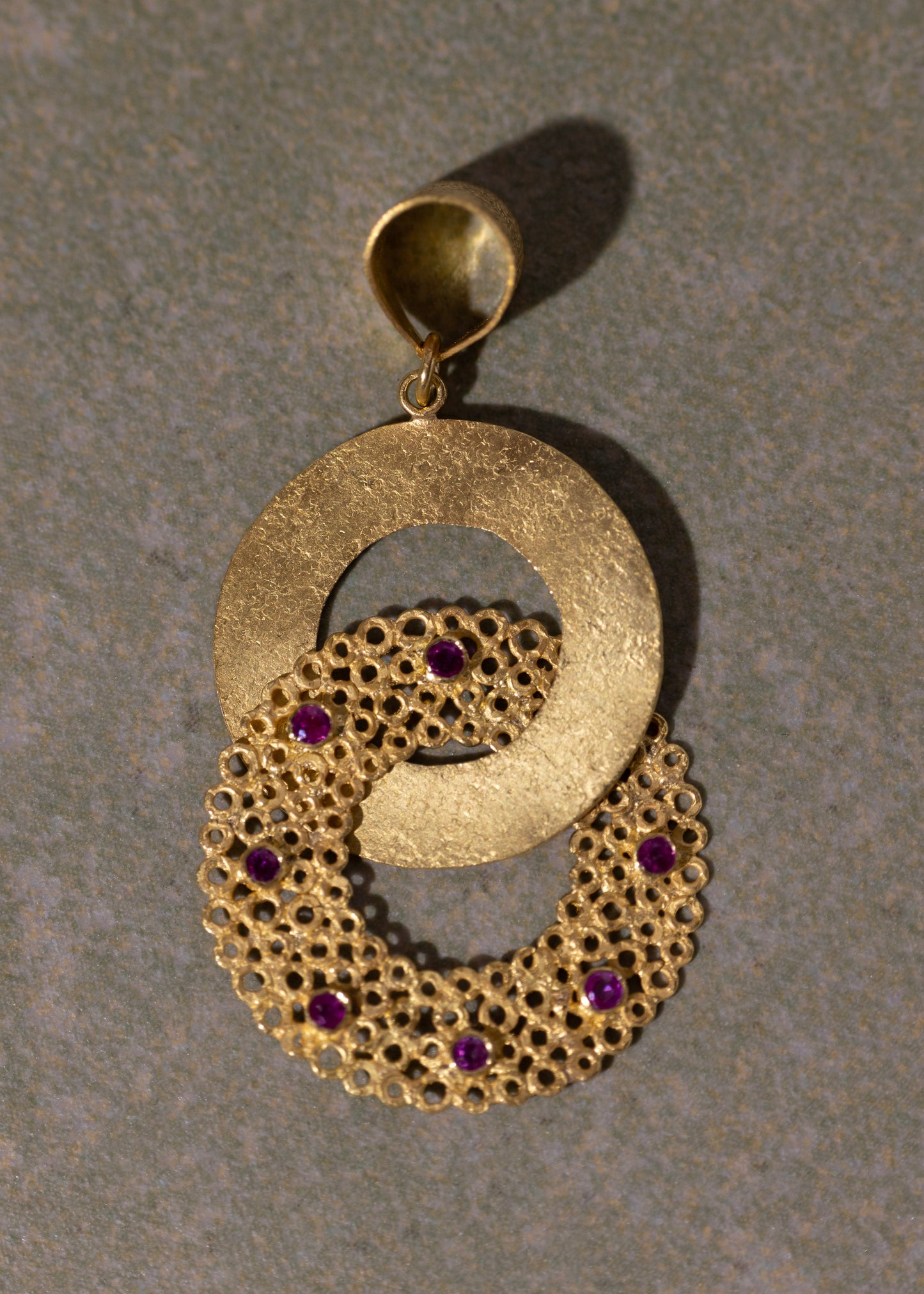 Hawa Infinity Ruby Pendant