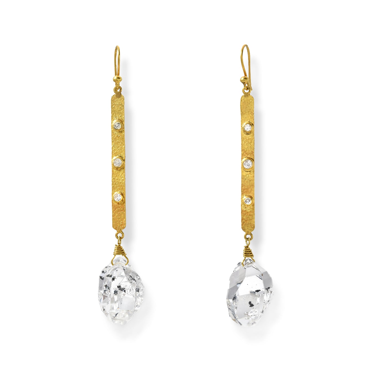 Herkimer Diamond Earrings