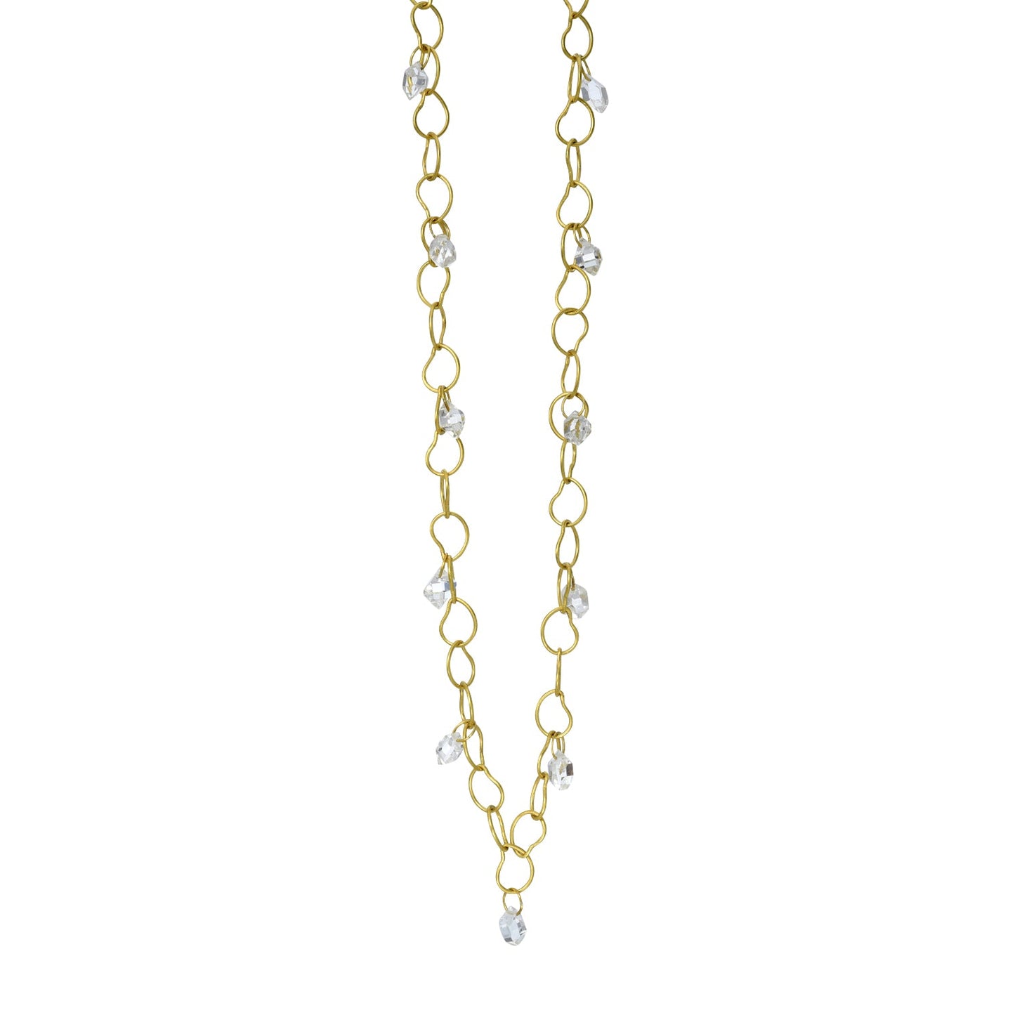 Sparkling Herkimer Mango Chain