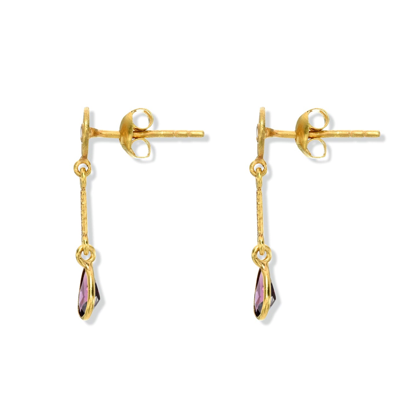 Nu Leaves Peardrop Earrings