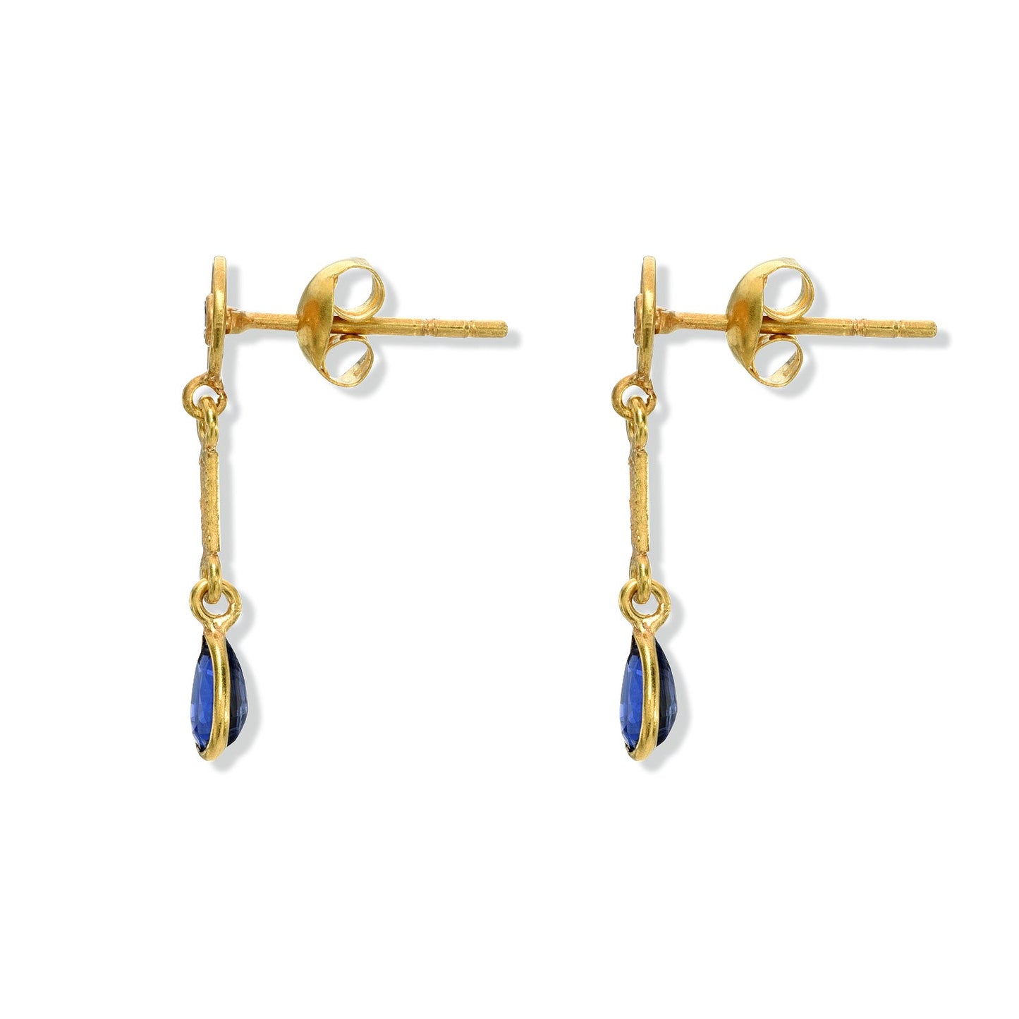 Nu Leaves Peardrop Earrings