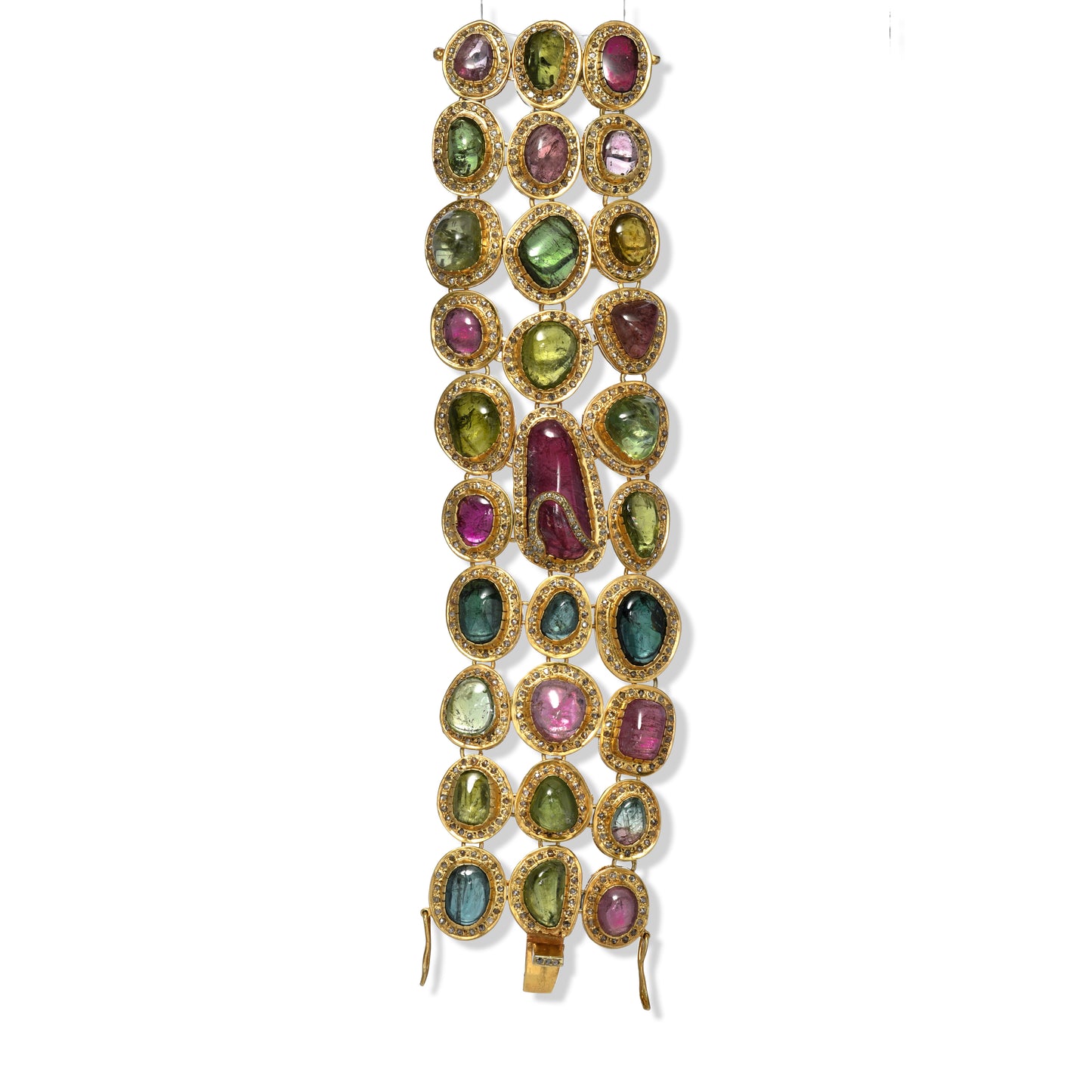 Multicolored Tourmaline Bracelet