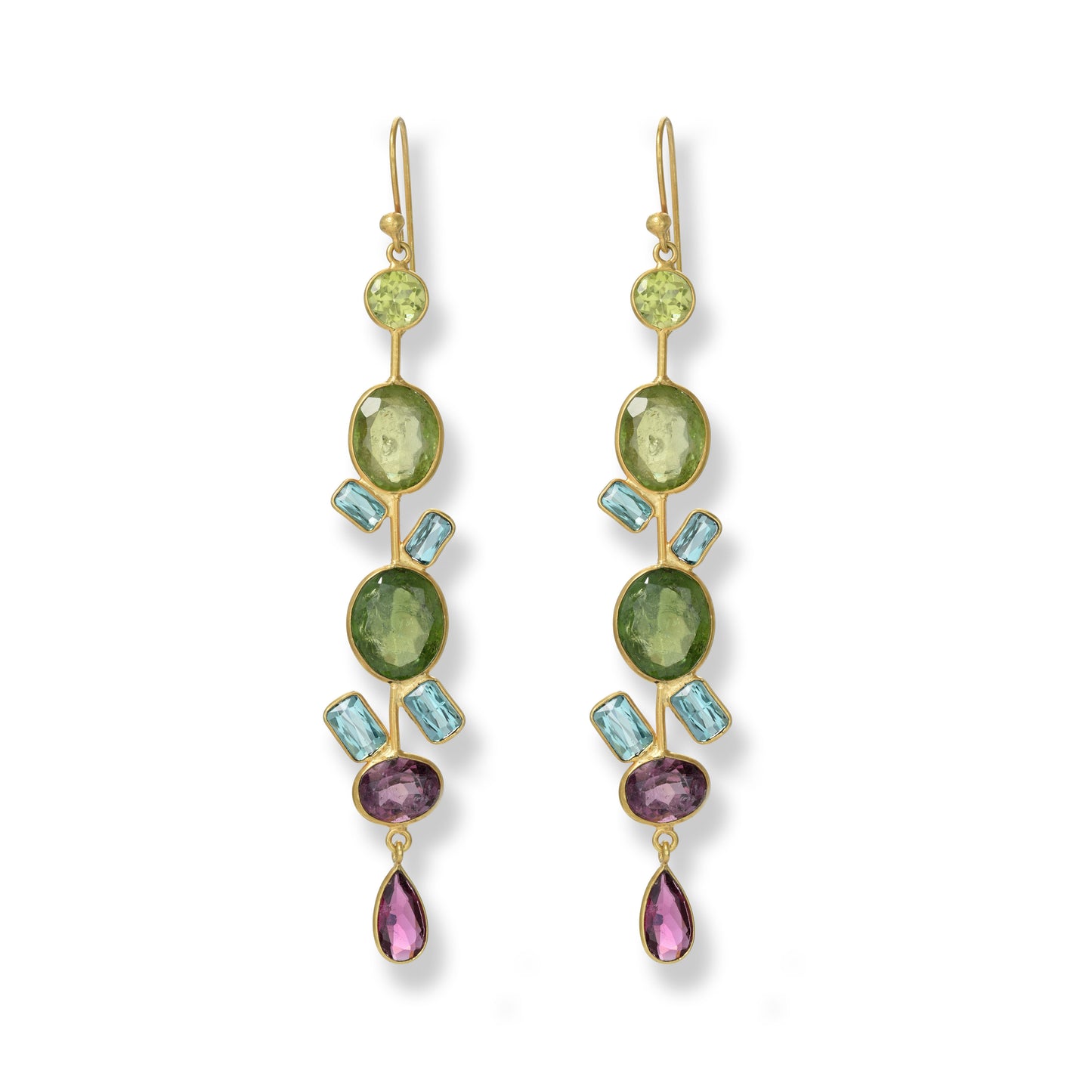 Tourmaline Party Earrings