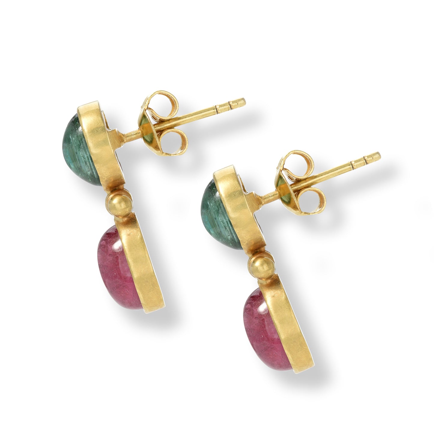 Tourmaline Short Drop Earrings