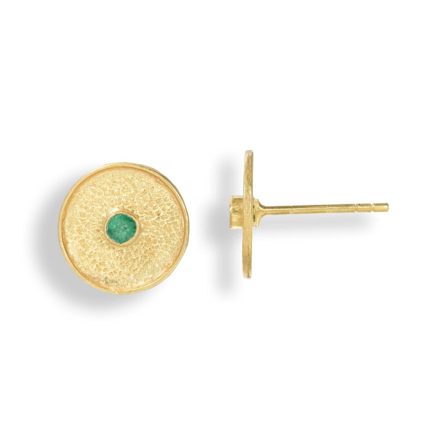 Emerald Stud Earrings