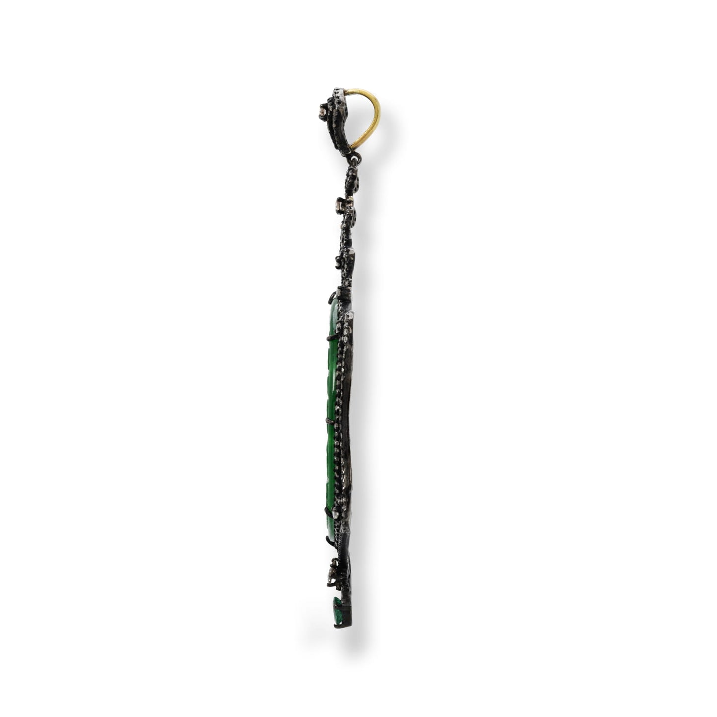 Jade & Diamond Pendant