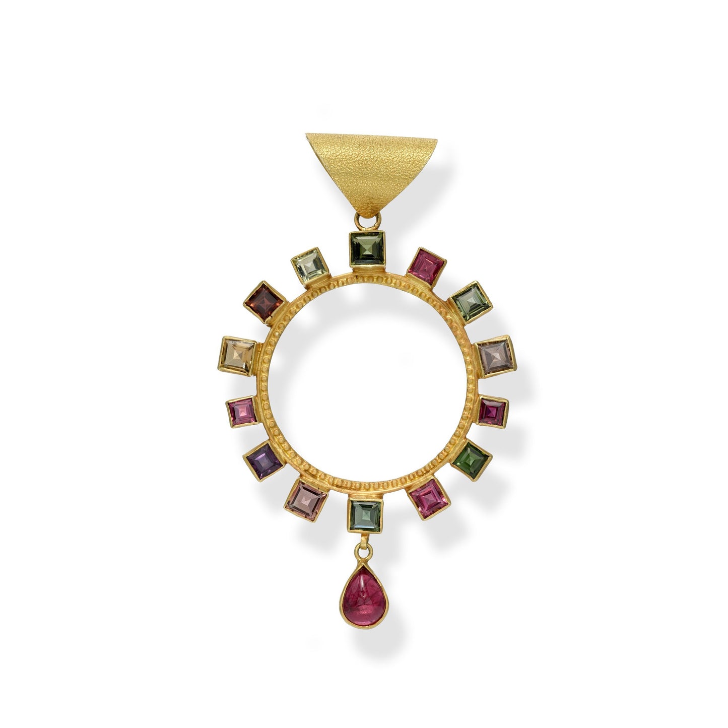 Circle of Protection Tourmaline Pendant