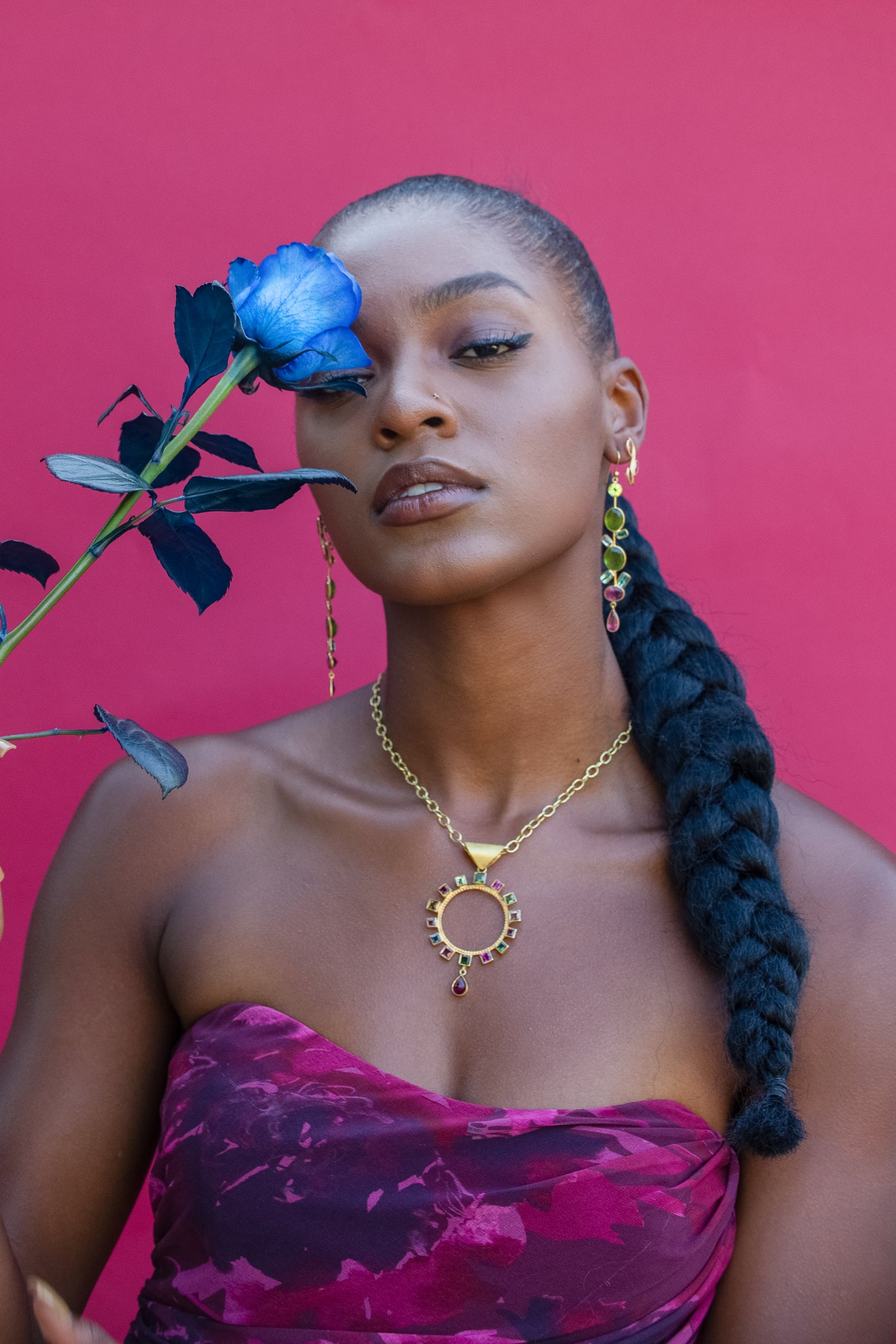 Circle of Protection Tourmaline Pendant