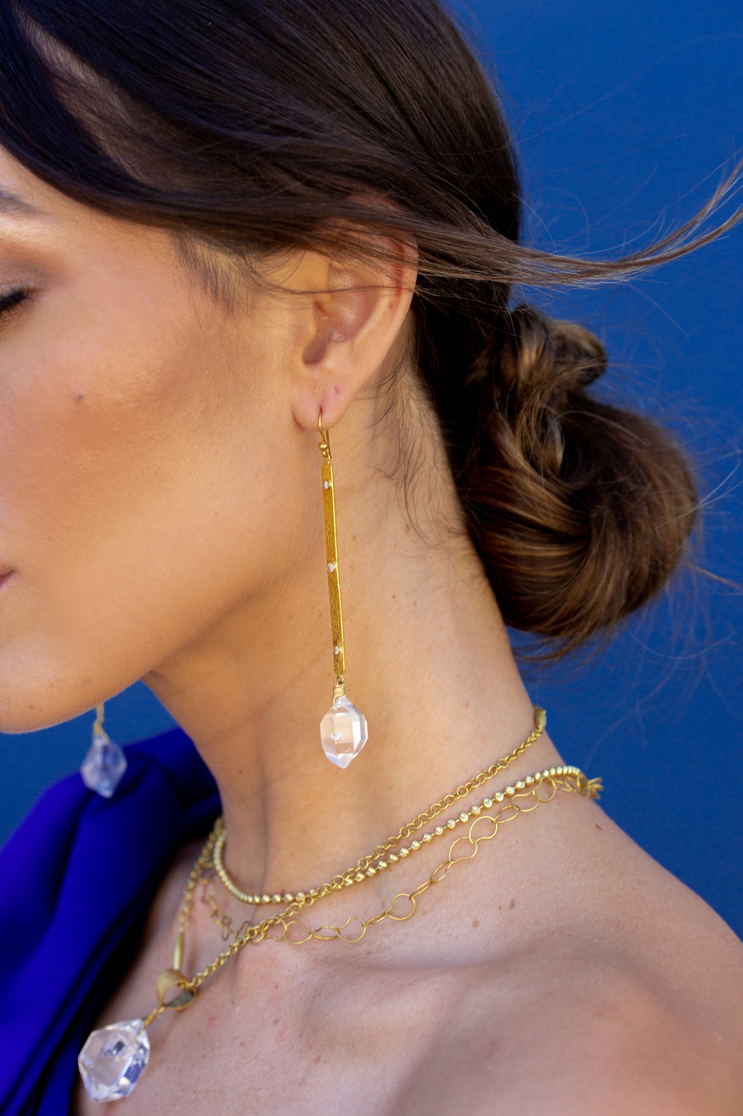 Herkimer Diamond Earrings
