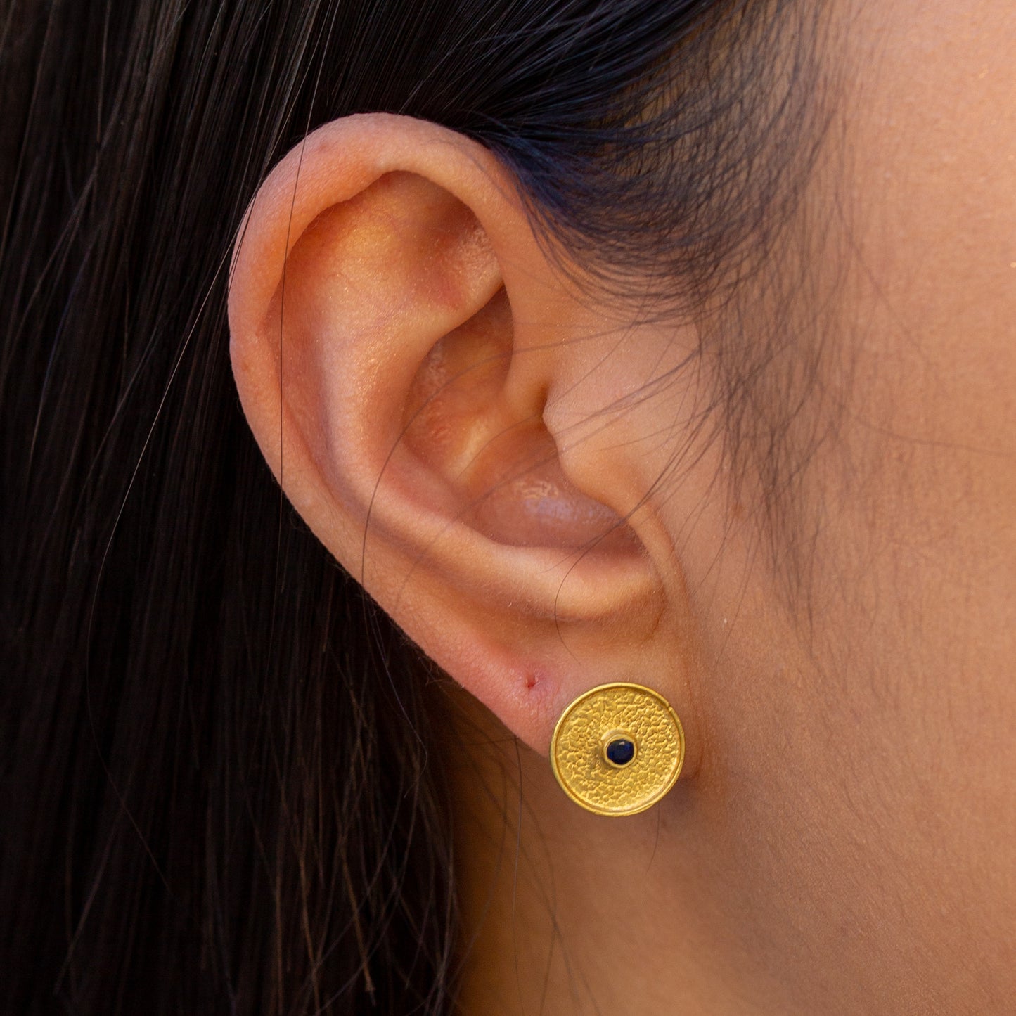 Sapphire Stud Earrings