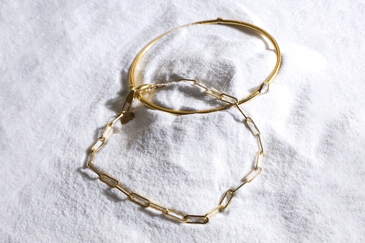 Diamond & Sapphire Bangle