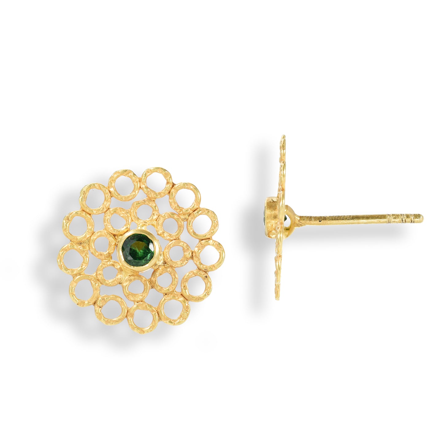 Tsavorite Hawa Earrings