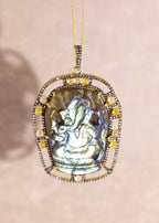 Amethyst Ganesh Pendant