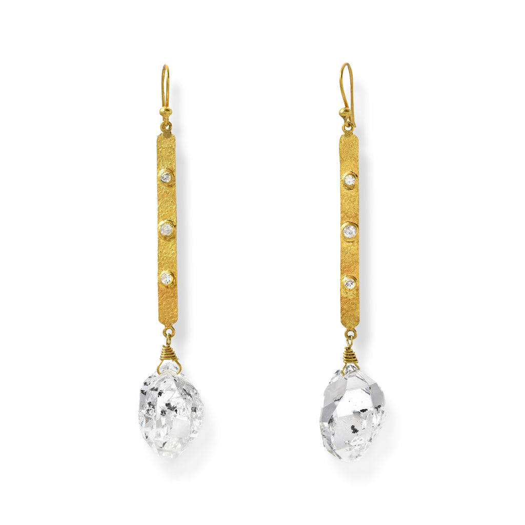 Herkimer Diamond Earrings