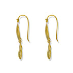 Textured Nu Leaves Earrings