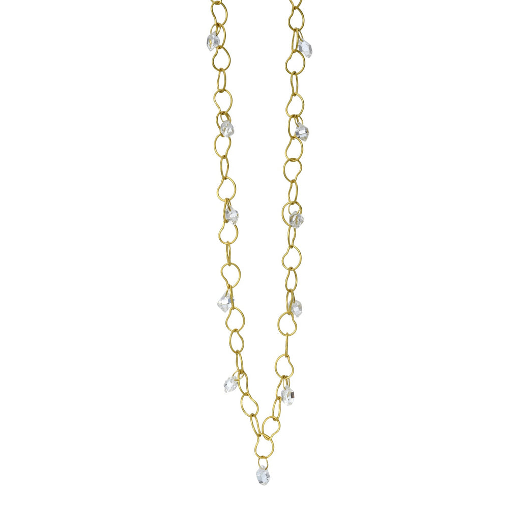 Sparkling Herkimer Mango Chain