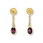 Nu Leaves Oval Earrings