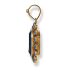 London Topaz & Yogo Sapphire Pendant