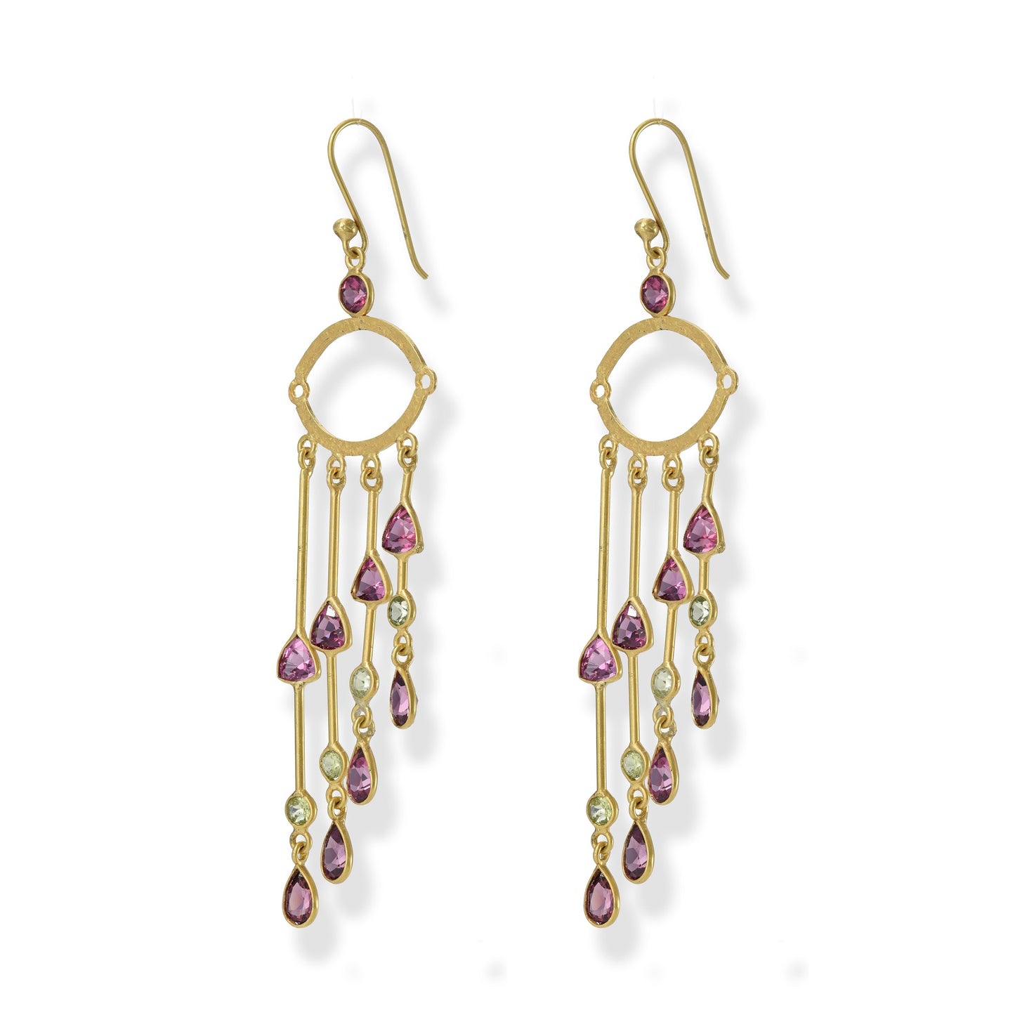 Tourmaline Rain Earrings