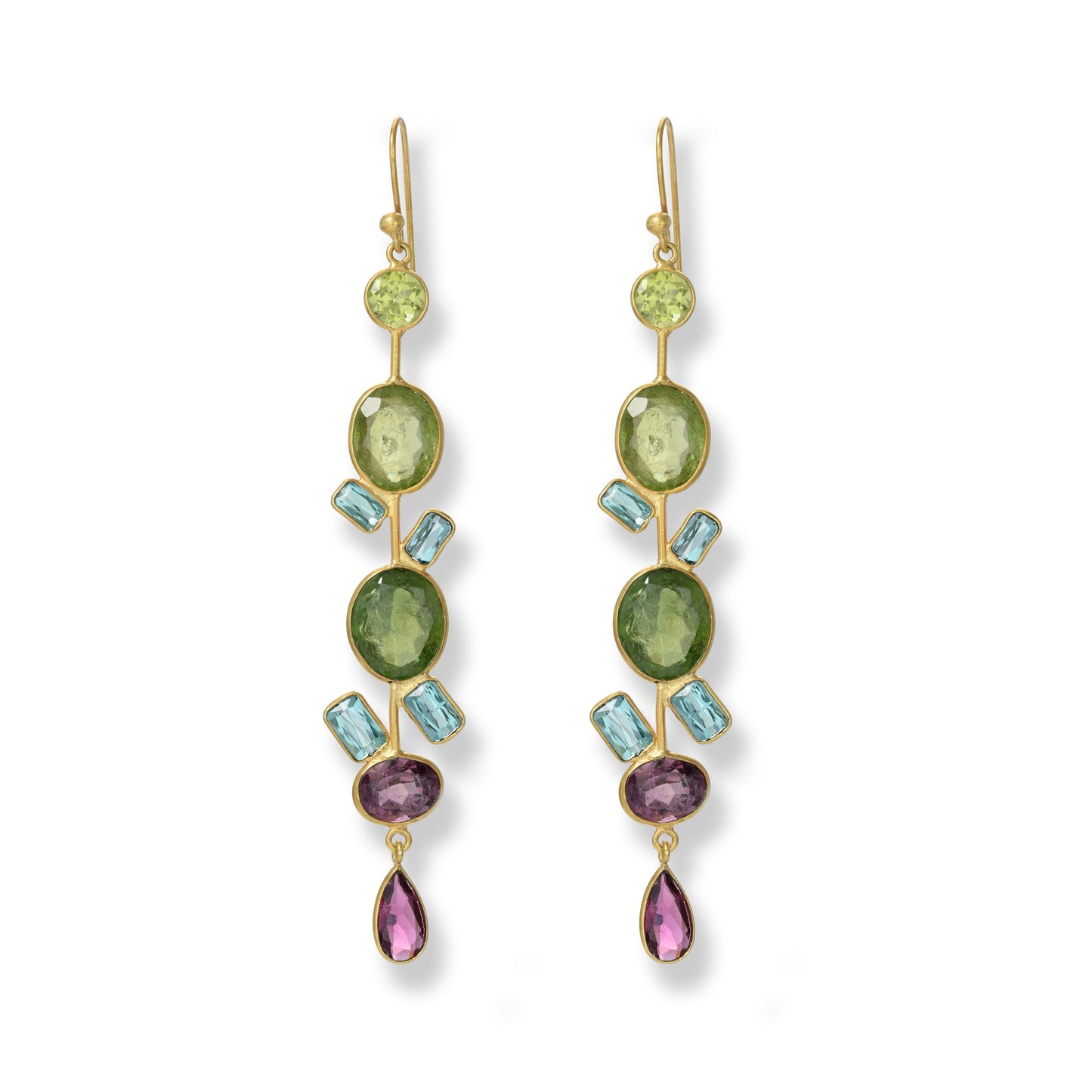 Tourmaline Party Earrings