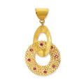 Hawa Infinity Ruby Pendant