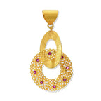 Hawa Infinity Ruby Pendant