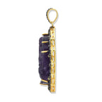 Amethyst Ganesh Pendant