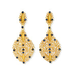 Hawa Earrings with Sapphires
