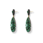 Emerald & Diamond Earrings