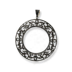Circle of Protection Pendant in Diamonds