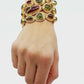 Multicolored Tourmaline Bracelet