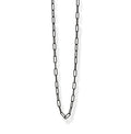 Oxidized Silver Medium Paperclip Chain