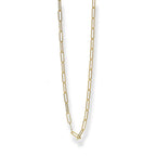 Gold Paperclip Chain Bracelet